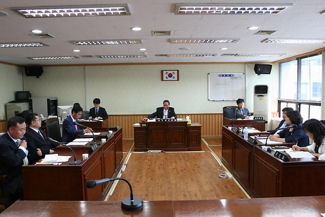 제1차 예산결산특별위원회 사진